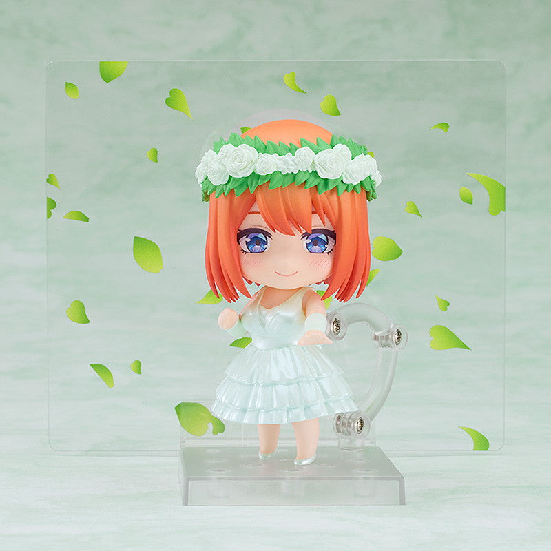 【中古即納】[FIG] GOODSMILE ONLINE SHOP購入特典付属 ねんどろいど 2405 中野四葉(なかのよつば) ウエディングドレスVer. 五等分の花嫁∽ 完成品 可動フィギュア グッドスマイルカンパニー(20240725)