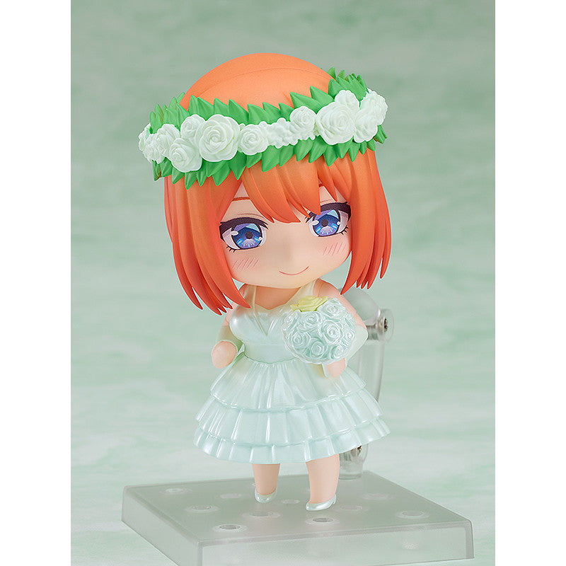 【中古即納】[FIG] GOODSMILE ONLINE SHOP購入特典付属 ねんどろいど 2405 中野四葉(なかのよつば) ウエディングドレスVer. 五等分の花嫁∽ 完成品 可動フィギュア グッドスマイルカンパニー(20240725)