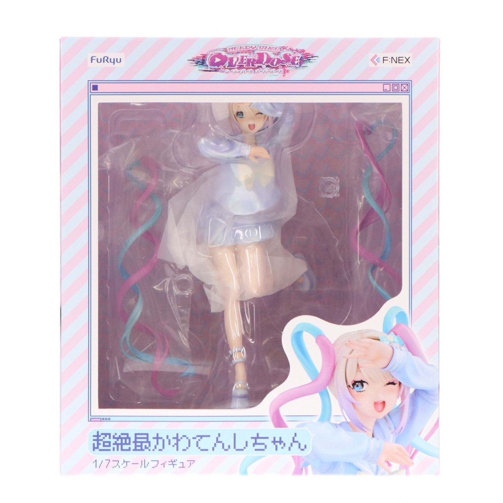 【中古即納】[FIG] 超絶最かわてんしちゃん NEEDY GIRL OVERDOSE(ニーディーガールオーバードーズ) 1/7 完成品 フィギュア(AMU-FNX1003) フリュー(20241018)