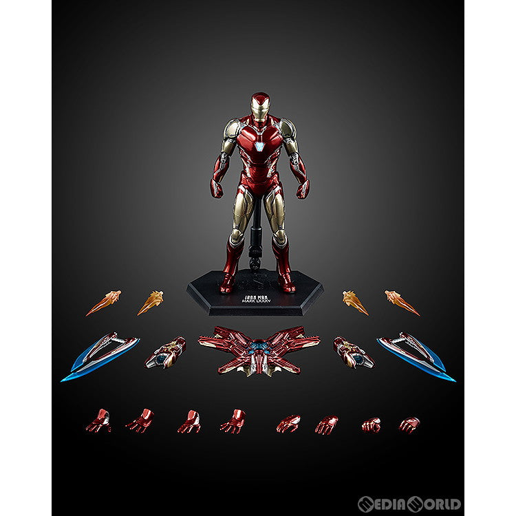【新品即納】[FIG] DLX Iron Man Mark 85(DLX アイアンマン・マーク85) Marvel Studios' The Infinity Saga(マーベル・スタジオの『インフィニティ・サーガ』) 1/12 完成品 可動フィギュア threezero(スリーゼロ)/グッドスマイルカンパニー(20250228)