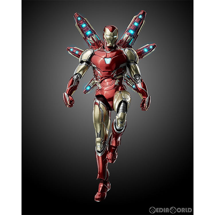 新品即納】[FIG]DLX Iron Man Mark 85(DLX アイアンマン・マーク85) Marvel Studios' The  Infinity Saga(マーベル・スタジオの『インフィニティ・サーガ』) 1/12 完成品 可動フィギュア  threezero(スリーゼロ)/グッドスマイルカンパニー