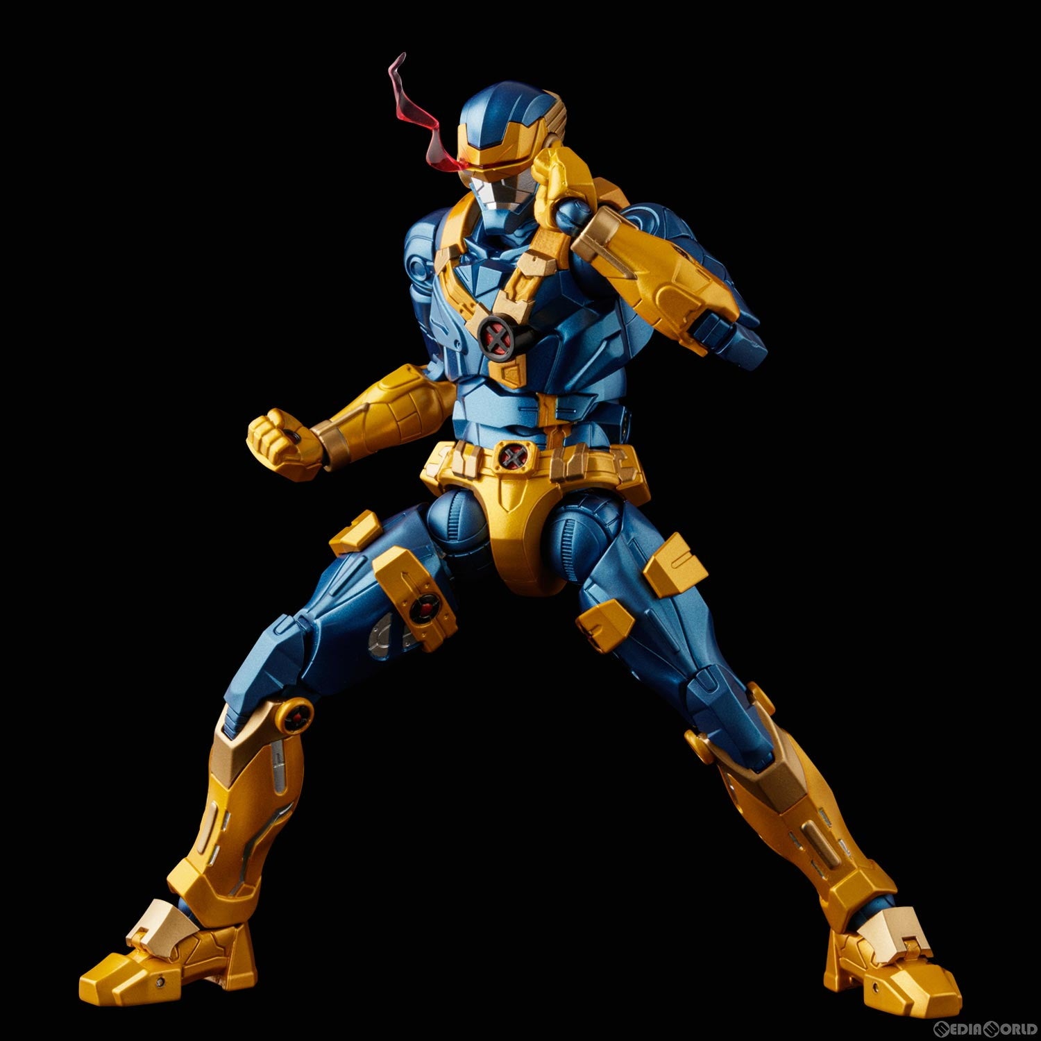 【新品即納】[FIG] FIGHTING ARMOR(ファイティングアーマー) サイクロップス MARVEL(マーベル) 完成品 可動フィギュア 千値練(せんちねる) (20240731)