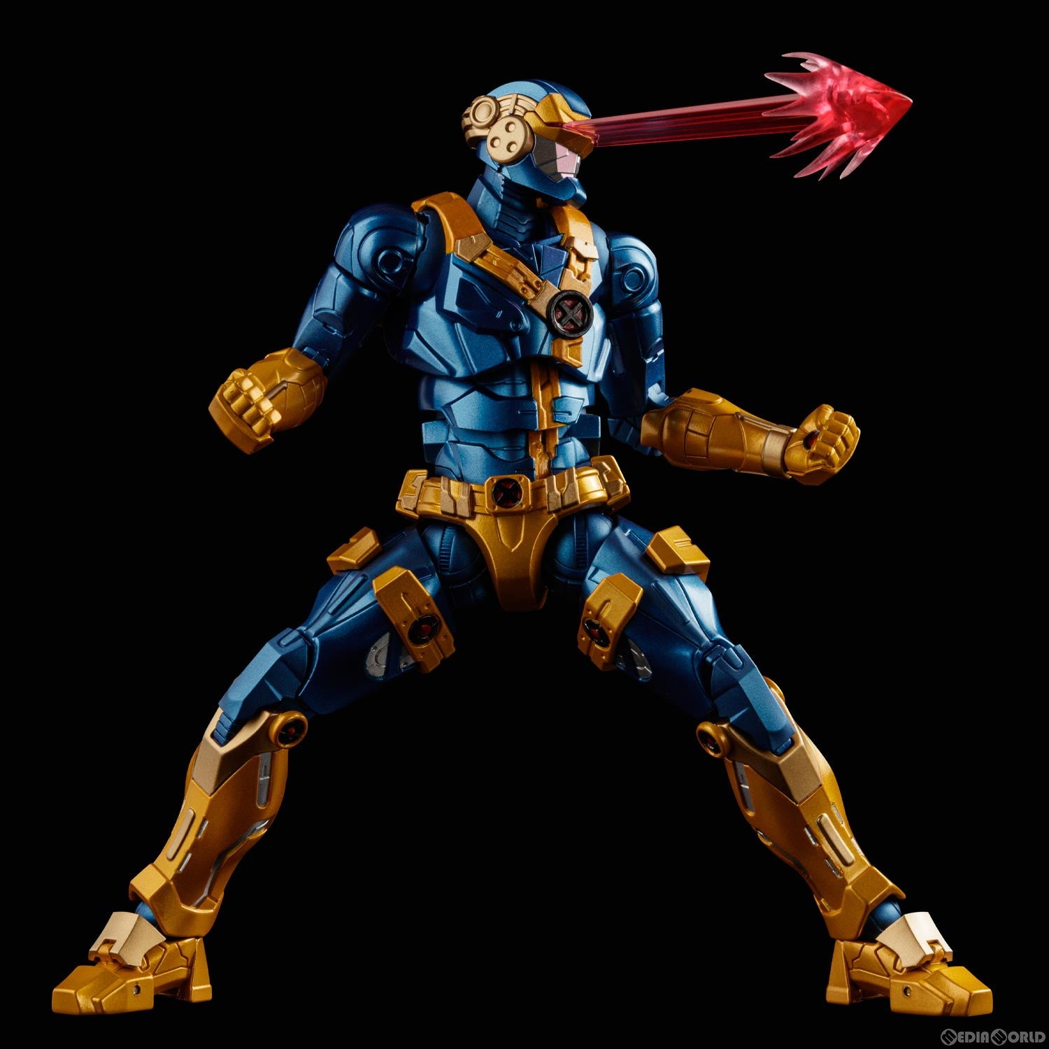 【中古即納】[FIG] FIGHTING ARMOR(ファイティングアーマー) サイクロップス MARVEL(マーベル) 完成品 可動フィギュア 千値練(せんちねる)(20240801)