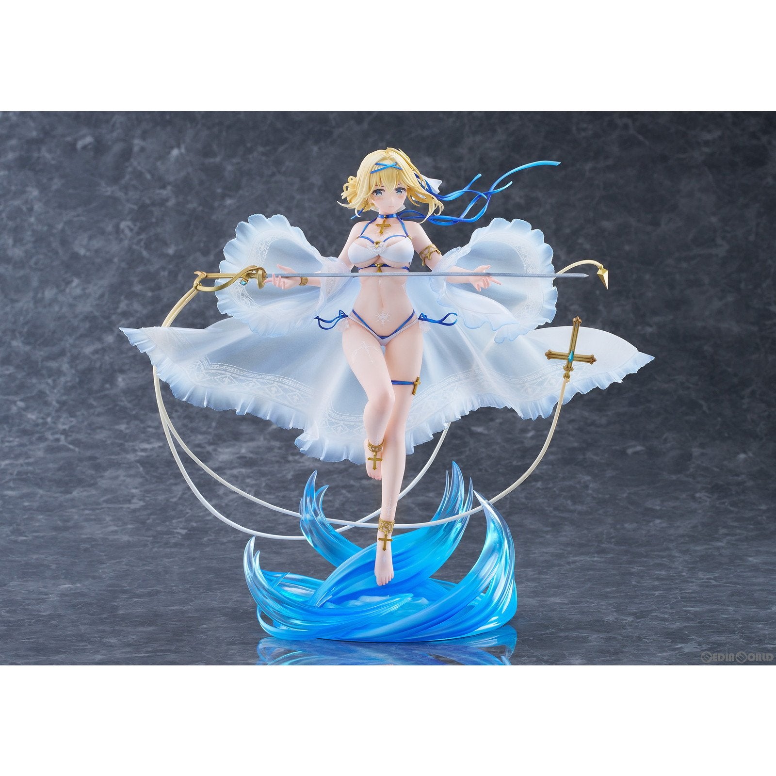 【新品即納】[FIG] ジャンヌ・ダルク 蒼浪の映画聖女 アズールレーン 1/7 完成品 フィギュア アリスグリント(20240930)