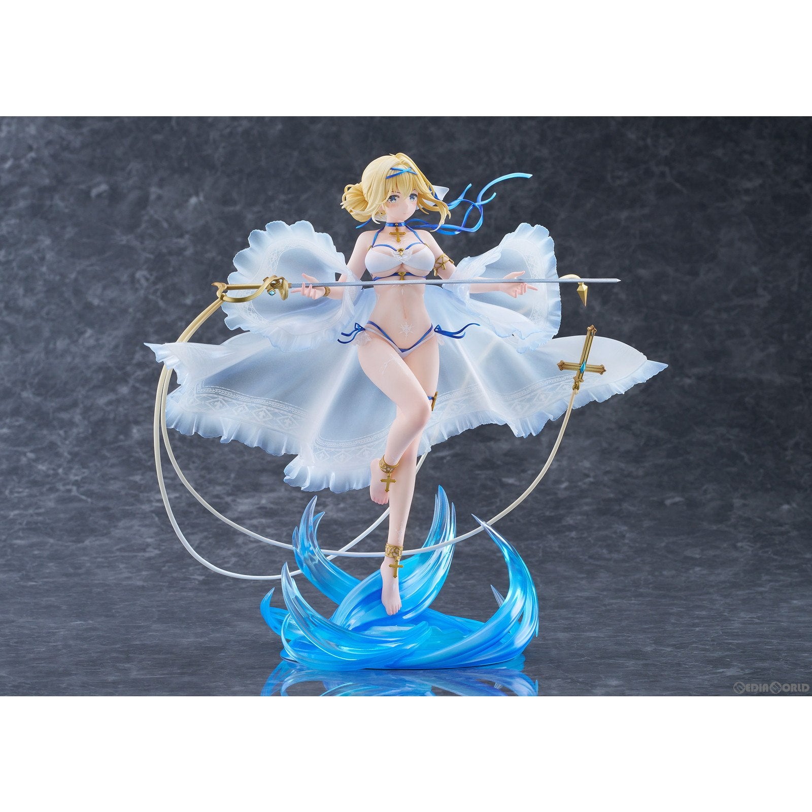 【新品即納】[FIG] ジャンヌ・ダルク 蒼浪の映画聖女 アズールレーン 1/7 完成品 フィギュア アリスグリント(20240930)