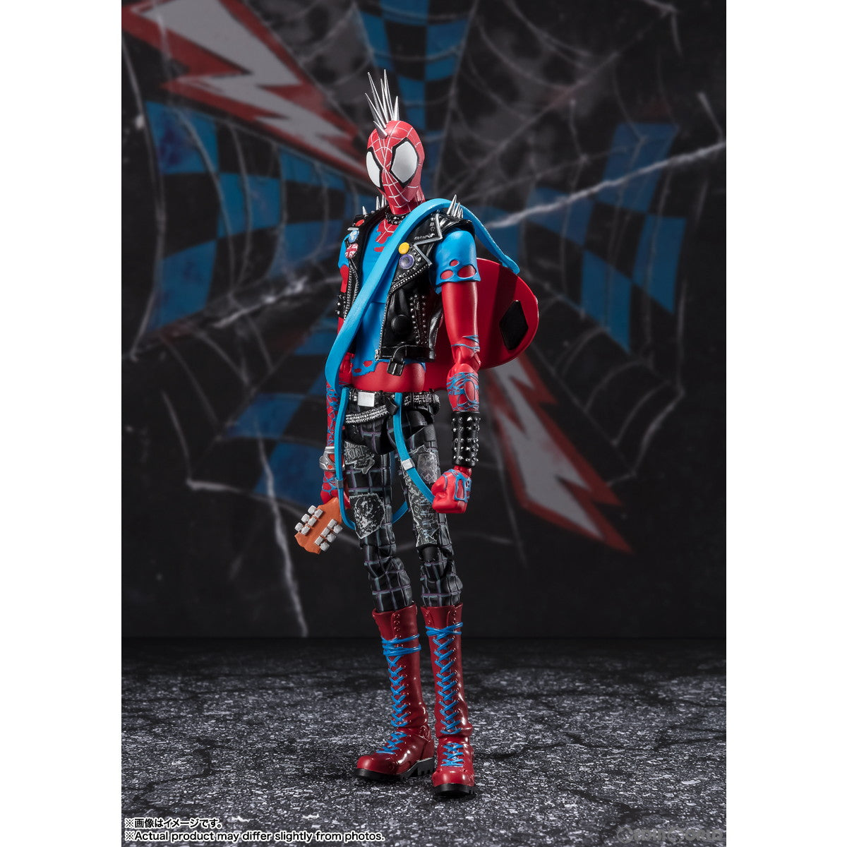 【新品即納】[FIG] S.H.Figuarts(フィギュアーツ) スパイダー・パンク(スパイダーマン:アクロス・ザ・スパイダーバース) 完成品 可動フィギュア バンダイスピリッツ(20240727)