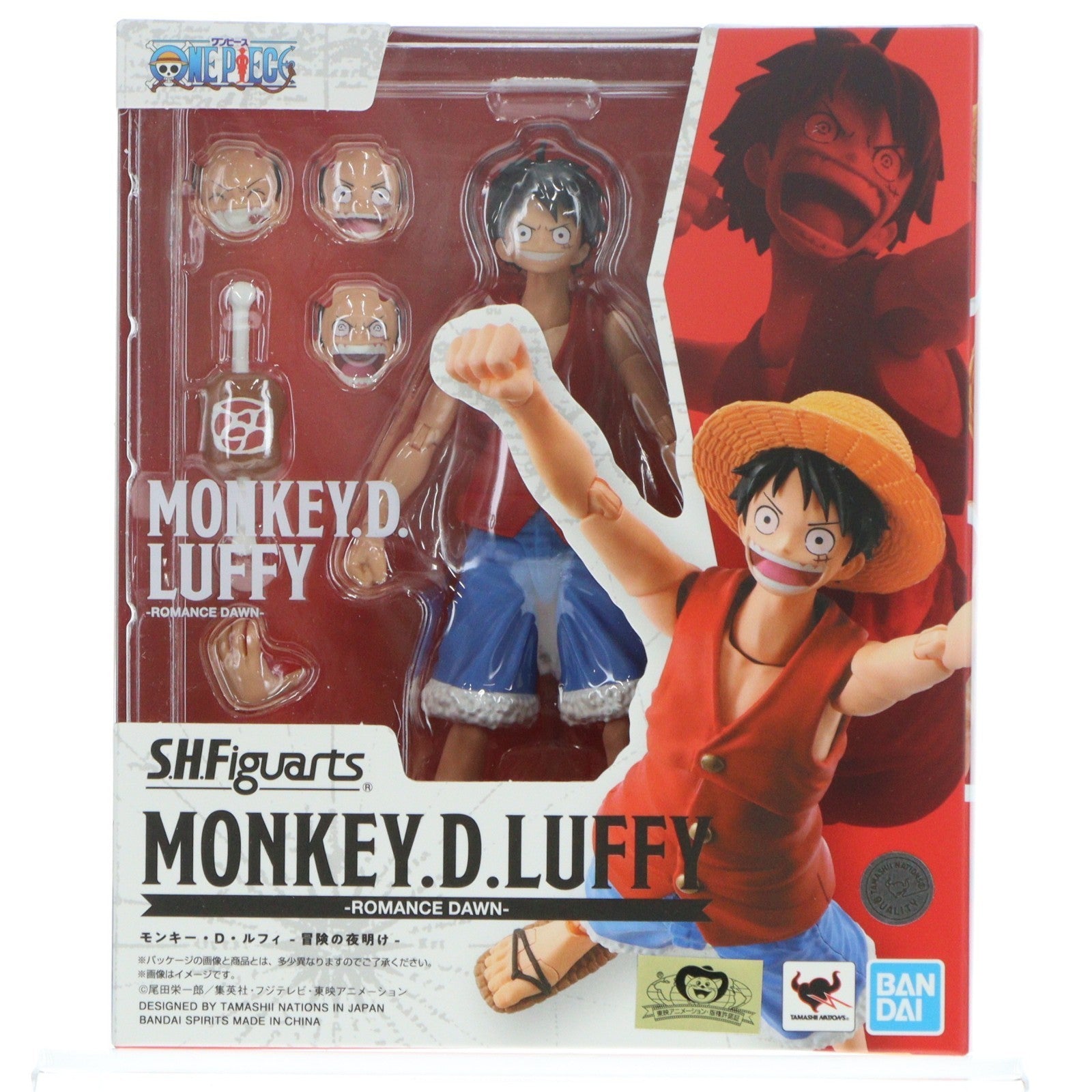 【新品】【お取り寄せ】[FIG] (再々販) S.H.Figuarts(フィギュアーツ) モンキー・D・ルフィ -冒険の夜明け- ONE PIECE(ワンピース) 完成品 可動フィギュア バンダイスピリッツ(20260523)