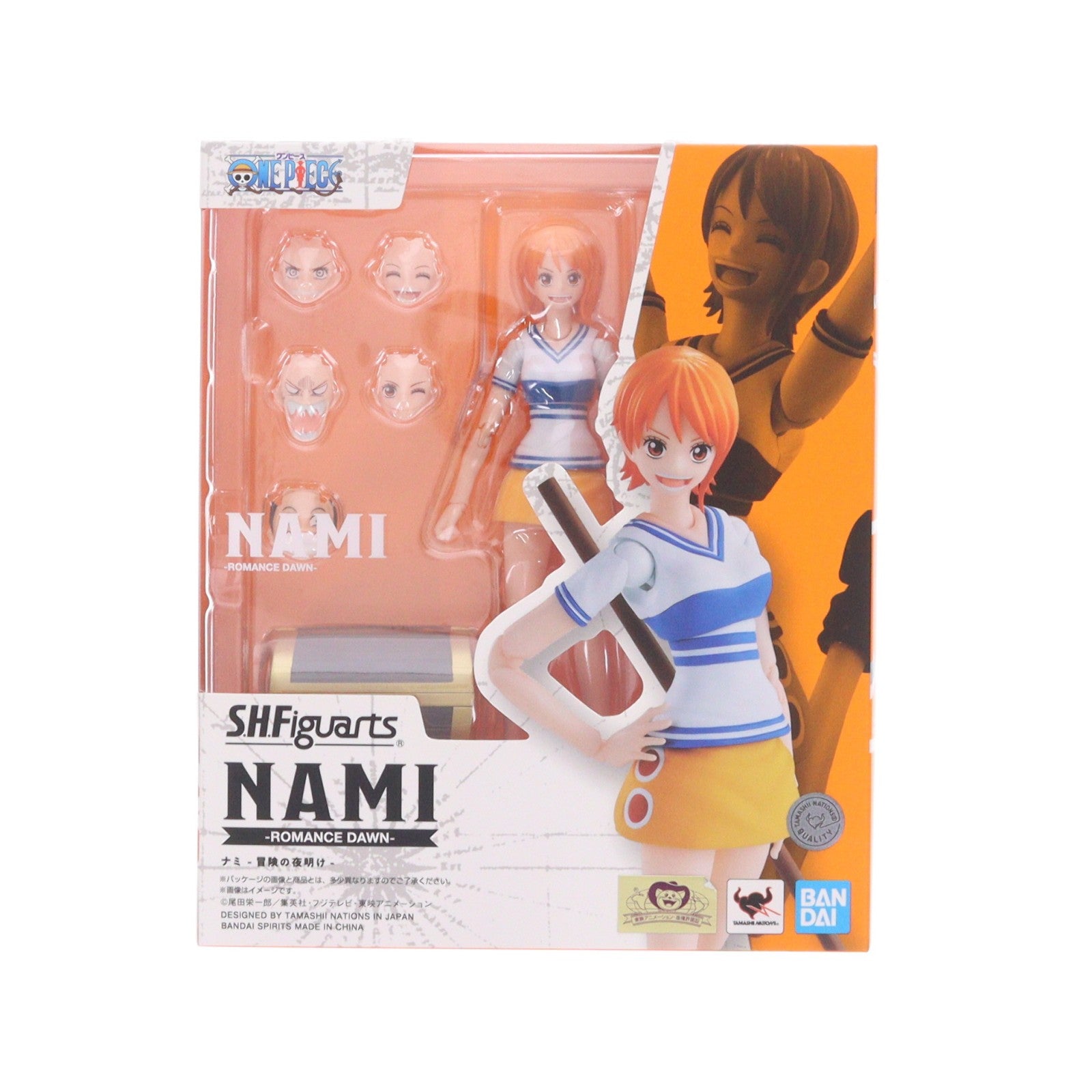 【中古即納】[FIG] S.H.Figuarts(フィギュアーツ) ナミ -冒険の夜明け- ONE PIECE(ワンピース) 完成品 可動フィギュア バンダイスピリッツ(20240921)