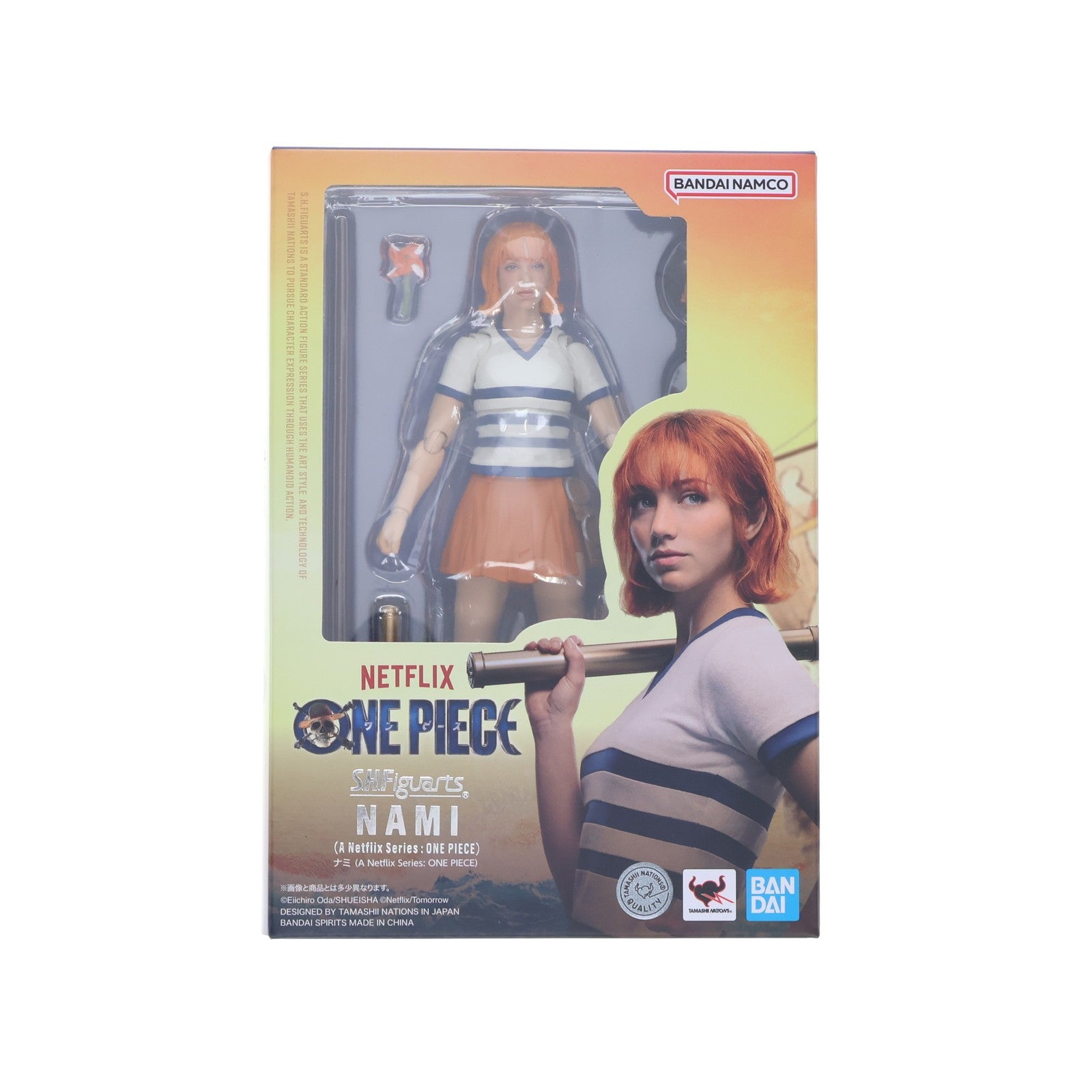 【新品】【お取り寄せ】[FIG] S.H.Figuarts(フィギュアーツ) ナミ(A Netflix Series: ONE PIECE) ワンピース 完成品 可動フィギュア バンダイスピリッツ(20240831)