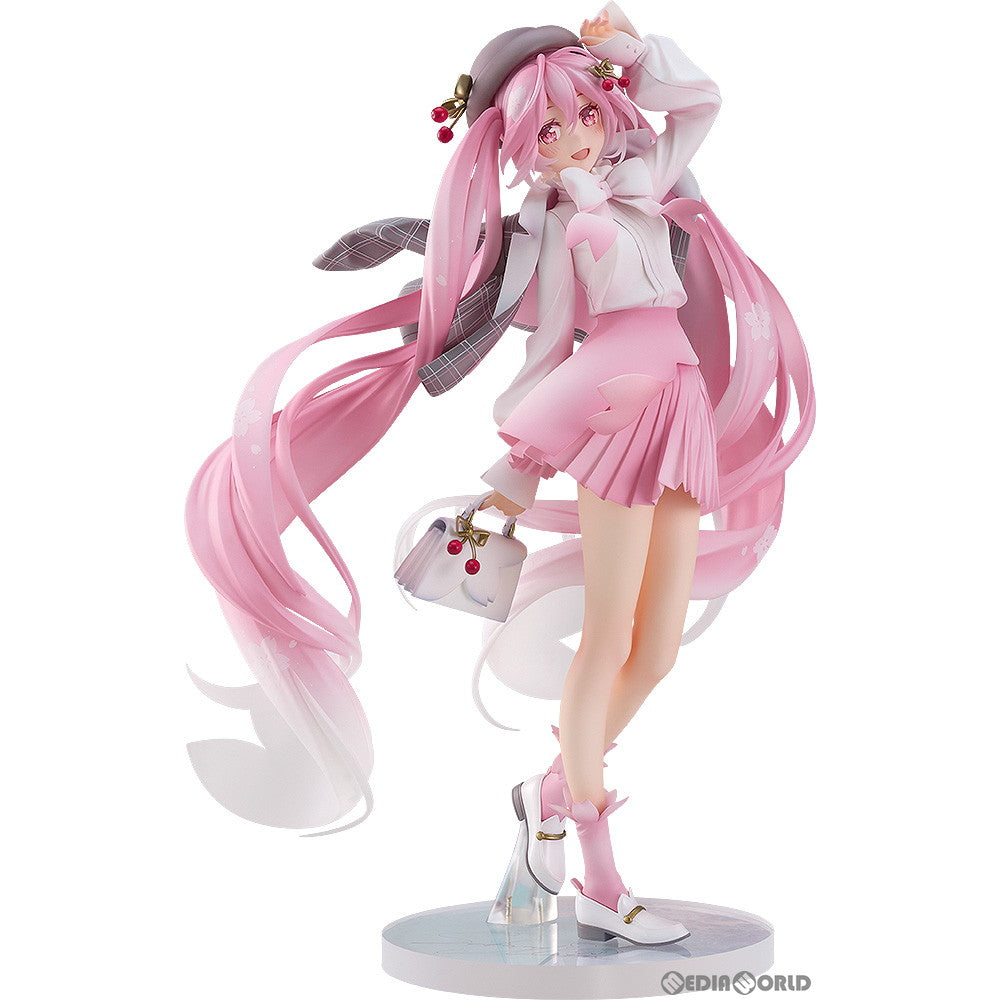 【新品】【お取り寄せ】[FIG] 桜ミク お花見コーデVer. キャラクター・ボーカル・シリーズ01 初音ミク 1/6 完成品 フィギュア グッドスマイルカンパニー(20250427)