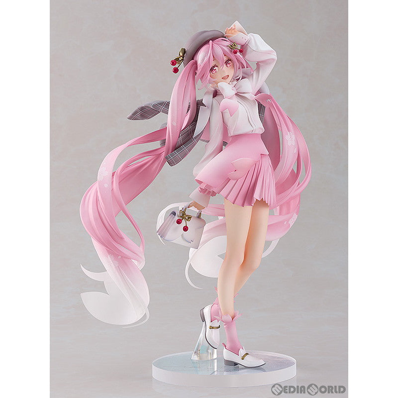 【新品即納】[FIG] 桜ミク お花見コーデVer. キャラクター・ボーカル・シリーズ01 初音ミク 1/6 完成品 フィギュア グッドスマイルカンパニー(20250427)