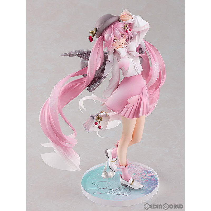 【新品即納】[FIG] 桜ミク お花見コーデVer. キャラクター・ボーカル・シリーズ01 初音ミク 1/6 完成品 フィギュア グッドスマイルカンパニー(20250427)