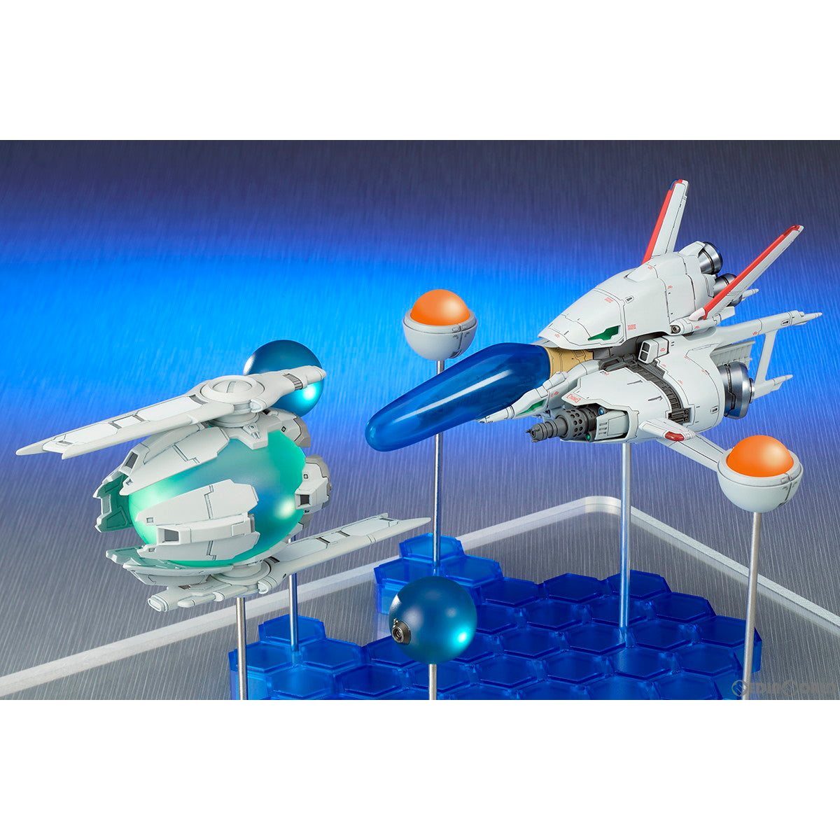 【新品即納】[FIG] R-9/0 RAGNAROK(ラグナロック) シャドウ・フォースVer. R-TYPE(アール・タイプ) 1/120 完成品 フィギュア キューズQ(20241130)