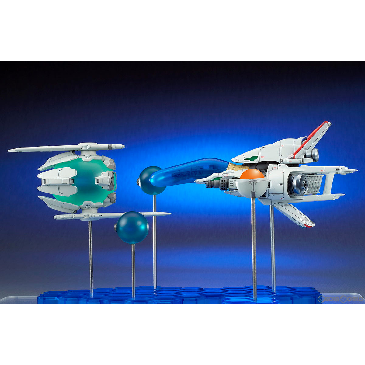 【新品即納】[FIG] R-9/0 RAGNAROK(ラグナロック) シャドウ・フォースVer. R-TYPE(アール・タイプ) 1/120 完成品 フィギュア キューズQ(20241130)