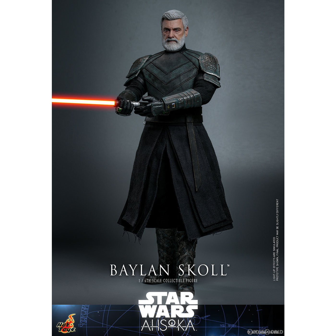 【新品即納】[FIG] テレビ・マスターピース ベイラン・スコール STAR WARS: Ahsoka(スター・ウォーズ:アソーカ) 1/6 完成品 可動フィギュア(TM#125) ホットトイズ(20250331)