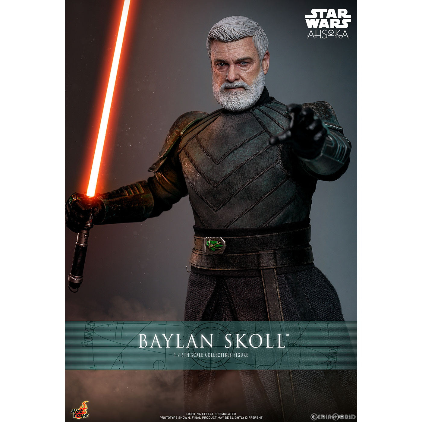 【新品即納】[FIG] テレビ・マスターピース ベイラン・スコール STAR WARS: Ahsoka(スター・ウォーズ:アソーカ) 1/6 完成品 可動フィギュア(TM#125) ホットトイズ(20250331)