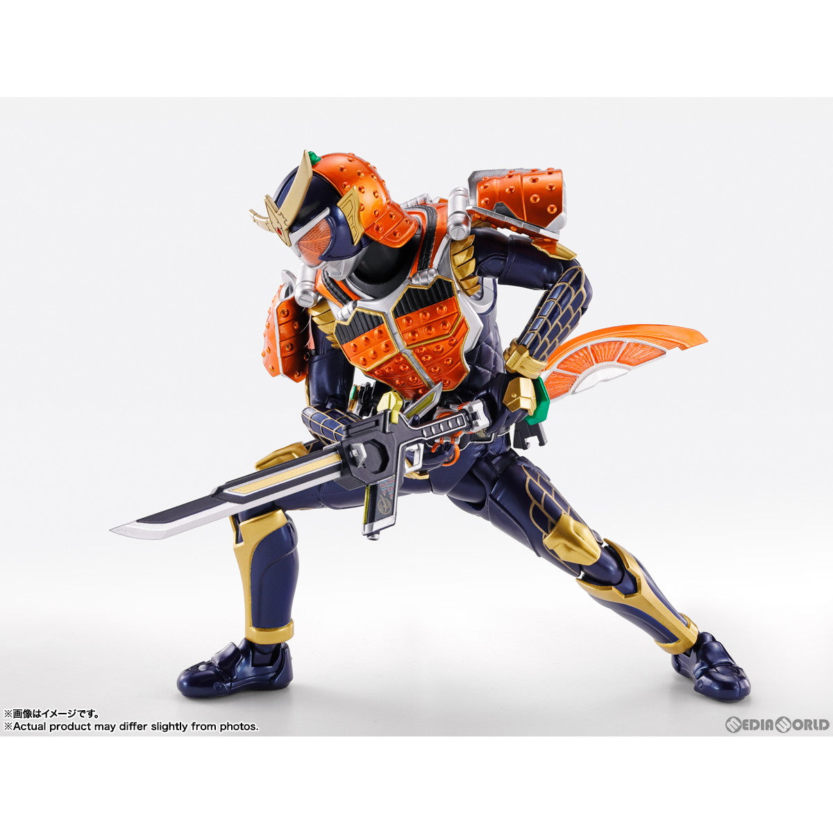 【新品即納】[FIG] (2次出荷) S.H.Figuarts(フィギュアーツ) 真骨彫製法 仮面ライダー鎧武 オレンジアームズ 完成品 可動フィギュア バンダイスピリッツ(20240928)