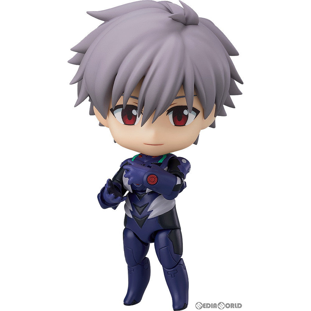 【新品即納】[FIG] (再販) ねんどろいど 1446 渚カヲル プラグスーツVer. ヱヴァンゲリヲン新劇場版 完成品 可動フィギュア グッドスマイルカンパニー(20240927)