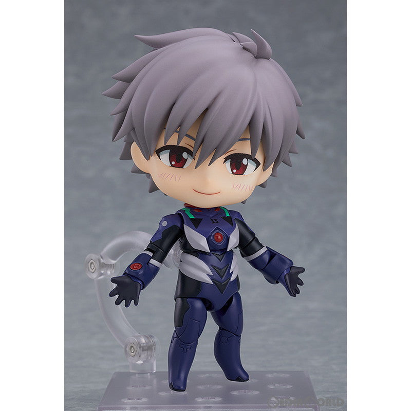 【新品即納】[FIG] (再販) ねんどろいど 1446 渚カヲル プラグスーツVer. ヱヴァンゲリヲン新劇場版 完成品 可動フィギュア グッドスマイルカンパニー(20240927)