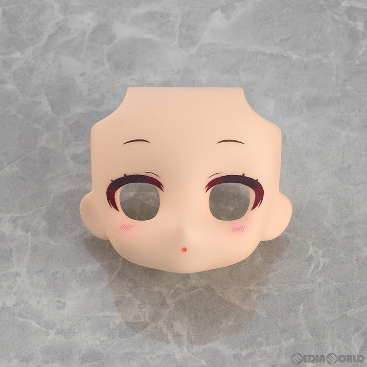 【新品即納】[FIG] ねんどろいどどーる かすたむフェイスパーツ ジト目:メイク有り cream(クリーム) フィギュア用アクセサリ グッドスマイルカンパニー(20240828)