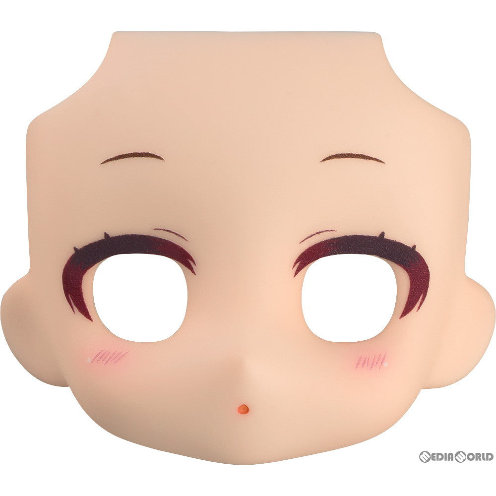【新品即納】[FIG] ねんどろいどどーる かすたむフェイスパーツ ジト目:メイク有り cream(クリーム) フィギュア用アクセサリ グッドスマイルカンパニー(20240828)