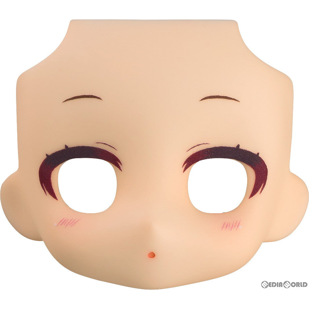 【新品即納】[FIG] ねんどろいどどーる かすたむフェイスパーツ ジト目:メイク有り almond milk(アーモンドミルク) フィギュア用アクセサリ グッドスマイルカンパニー(20240828)