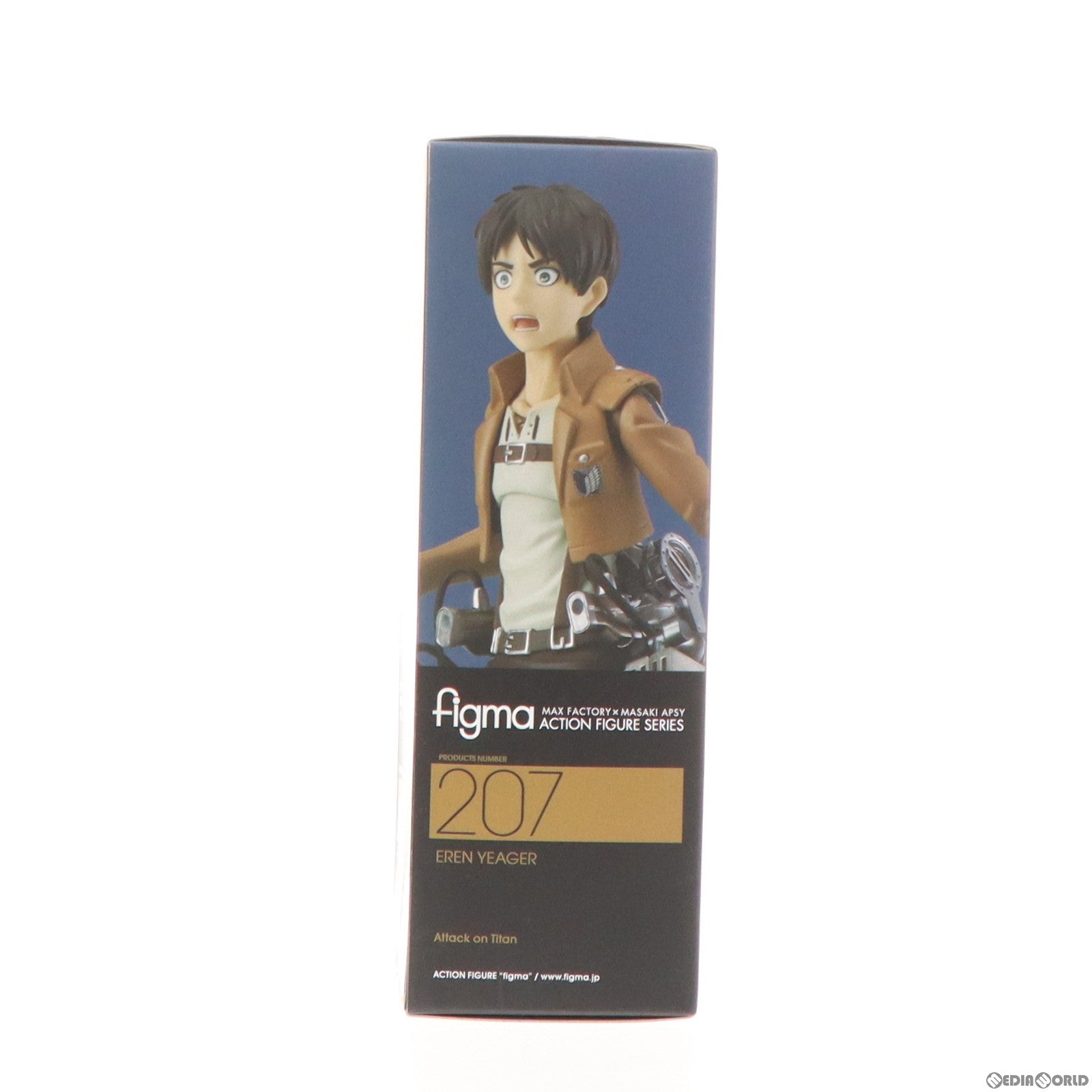 【中古即納】[FIG] (2次出荷)figma(フィグマ) 207 エレン・イェーガー 進撃の巨人 完成品 可動フィギュア マックスファクトリー(20140420)