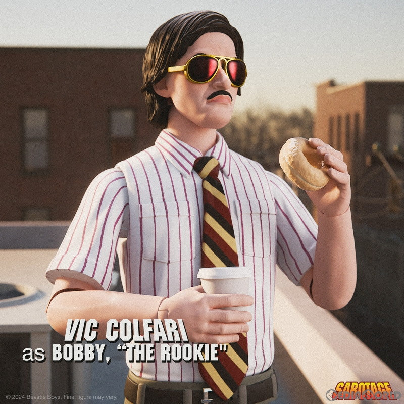 【新品即納】[FIG] ヴィック・コルファリ(Bobby The Rookie)as アドロック BEASTIE BOYS ビースティ・ボーイズ サボタージュ アルティメイト 7インチ 完成品 アクションフィギュア スーパー7(20250131)