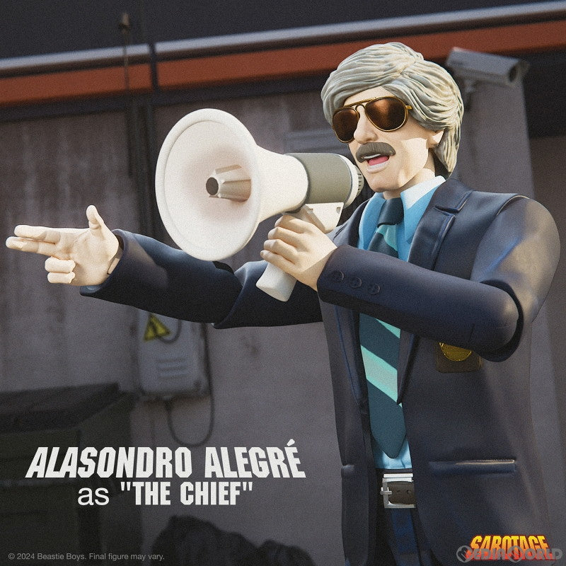 【新品即納】[FIG] アラソンドロ・アレグレ(The Chief)as マイクD BEASTIE BOYS ビースティ・ボーイズ サボタージュ アルティメイト 7インチ 完成品 アクションフィギュア スーパー7(20250131)