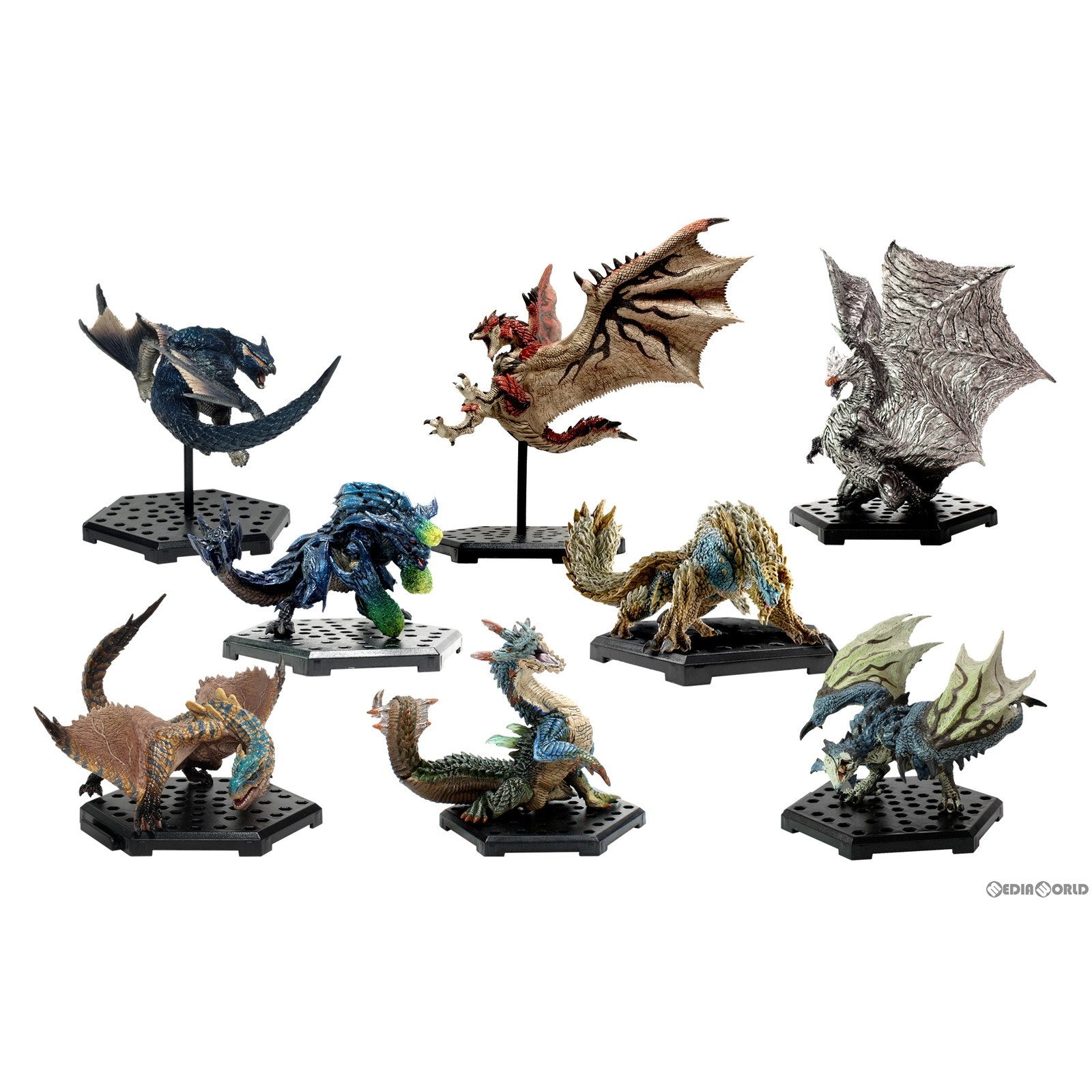 【新品即納】[BOX][FIG] カプコンフィギュアビルダー モンスターハンター スタンダードモデル Plus モンスターハンター20周年 BEST SELECTION Vol.1(8個) カプコン(20240930)