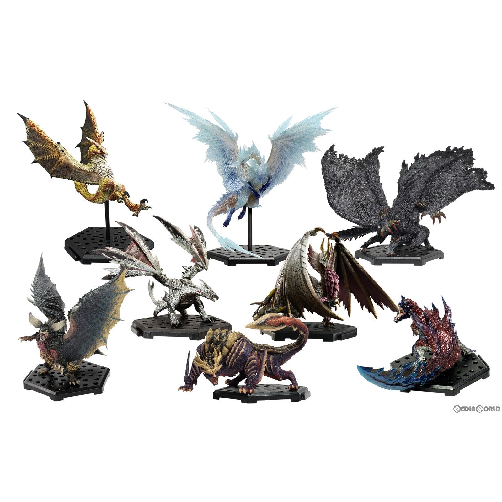 【中古即納】[FIG] (BOX) カプコンフィギュアビルダー モンスターハンター スタンダードモデル Plus モンスターハンター20周年 BEST SELECTION Vol.2(8個) カプコン(20240930)