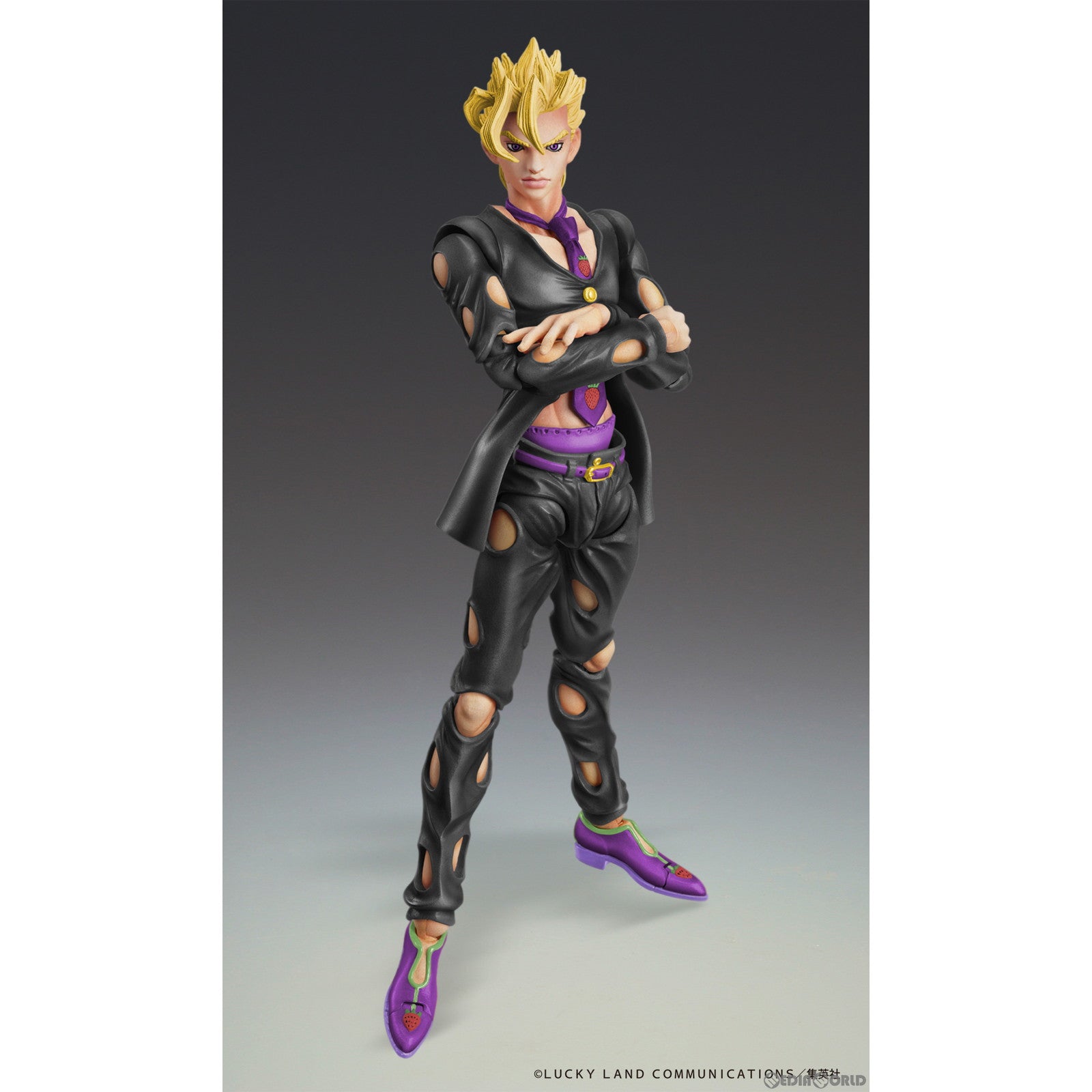 【中古即納】[FIG] 超像可動 パンナコッタ・フーゴ Ver.BLACK ジョジョの奇妙な冒険 第5部 完成品 可動フィギュア メディコス・エンタテインメント(20230730)
