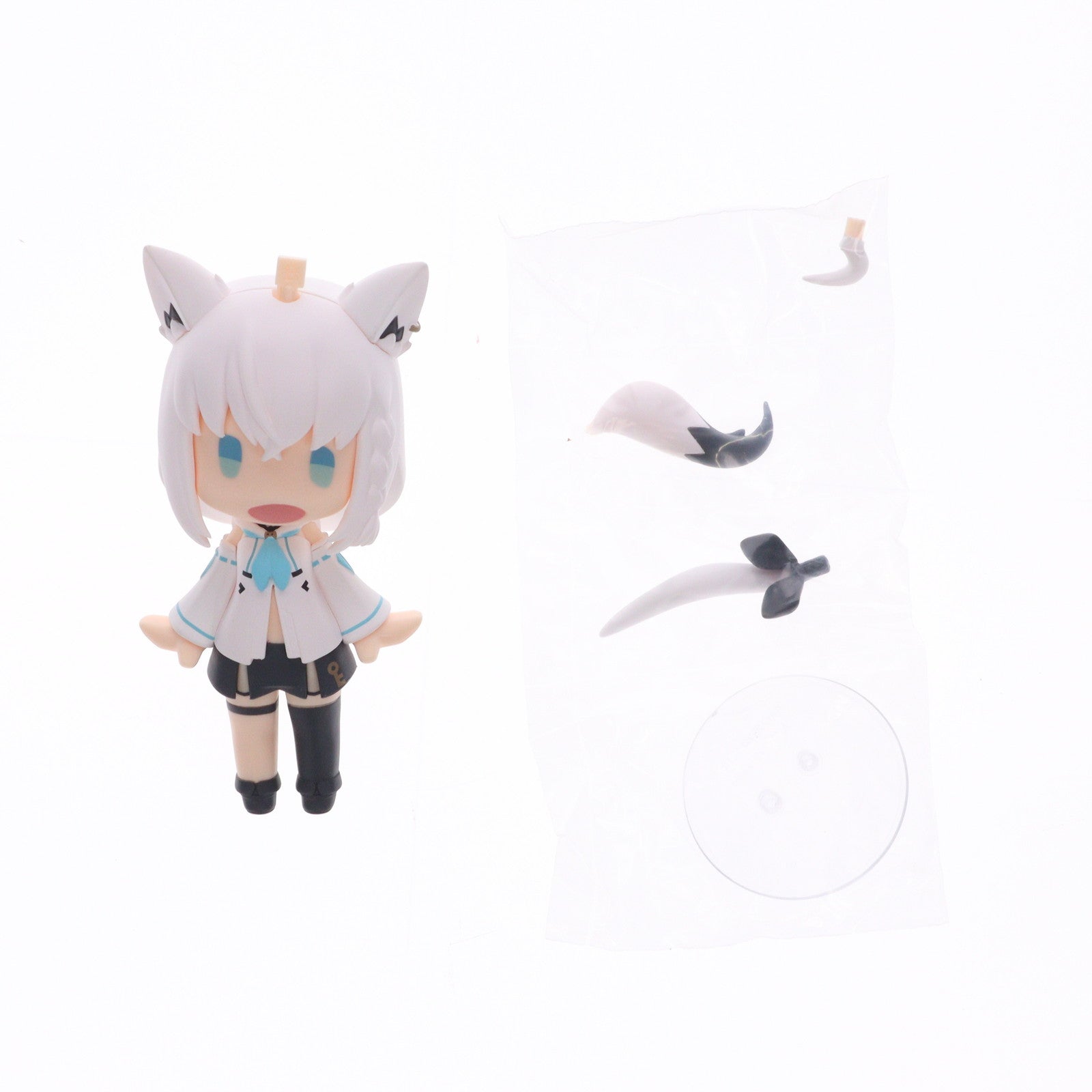 【新品即納】[FIG] HELLO! GOOD SMILE 白上フブキ(しらかみふぶき) ホロライブプロダクション 完成品 可動フィギュア グッドスマイルカンパニー(20240920)