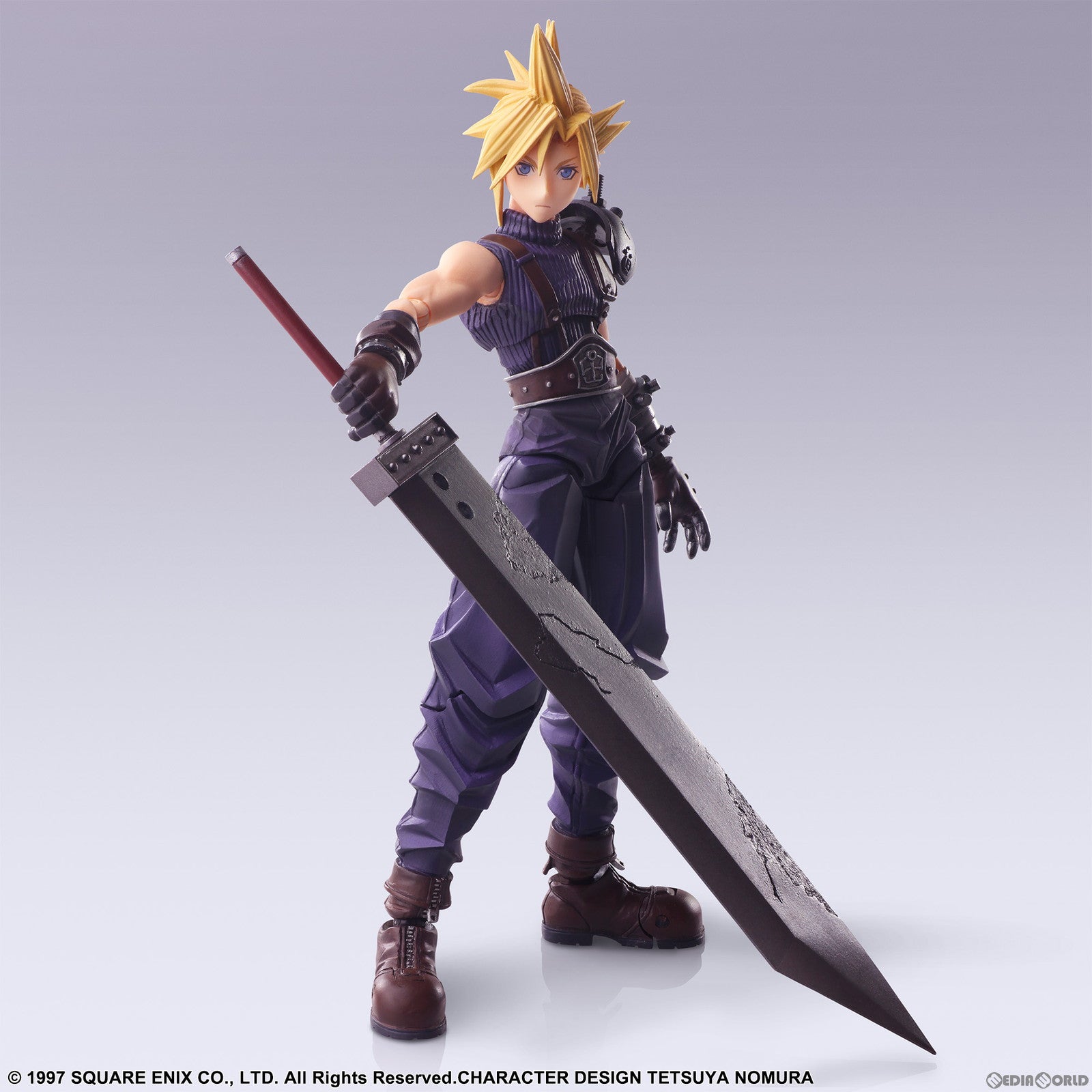【中古即納】[FIG] (再販)BRING ARTS(ブリングアーツ) クラウド・ストライフ FINAL FANTASY VII(ファイナルファンタジー7) 完成品 可動フィギュア スクウェア・エニックス(20240830)