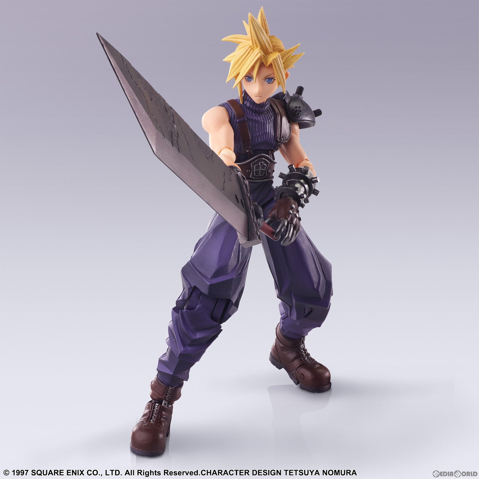 【中古即納】[FIG] (再販)BRING ARTS(ブリングアーツ) クラウド・ストライフ FINAL FANTASY VII(ファイナルファンタジー7) 完成品 可動フィギュア スクウェア・エニックス(20240830)