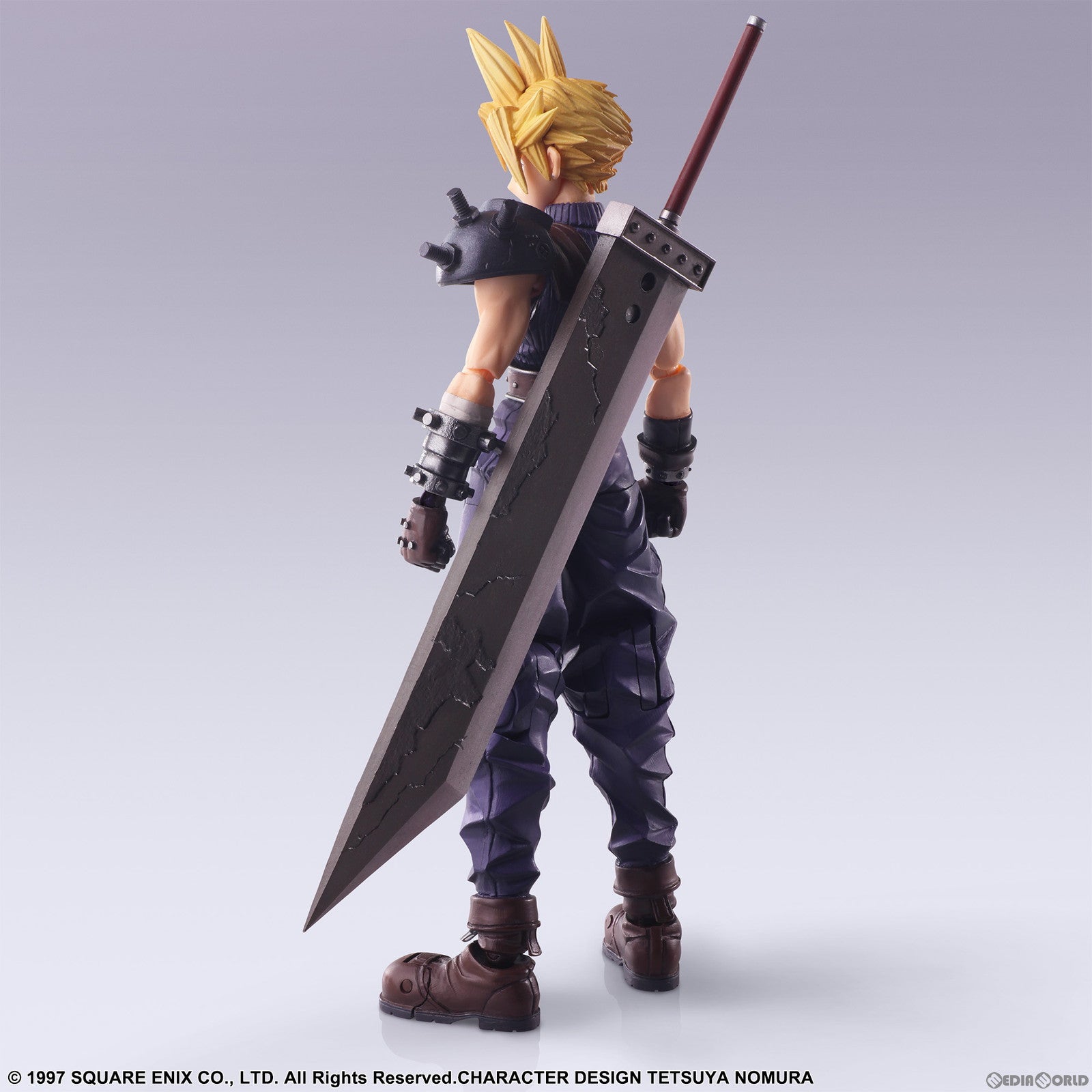 【中古即納】[FIG] (再販)BRING ARTS(ブリングアーツ) クラウド・ストライフ FINAL FANTASY VII(ファイナルファンタジー7) 完成品 可動フィギュア スクウェア・エニックス(20240830)