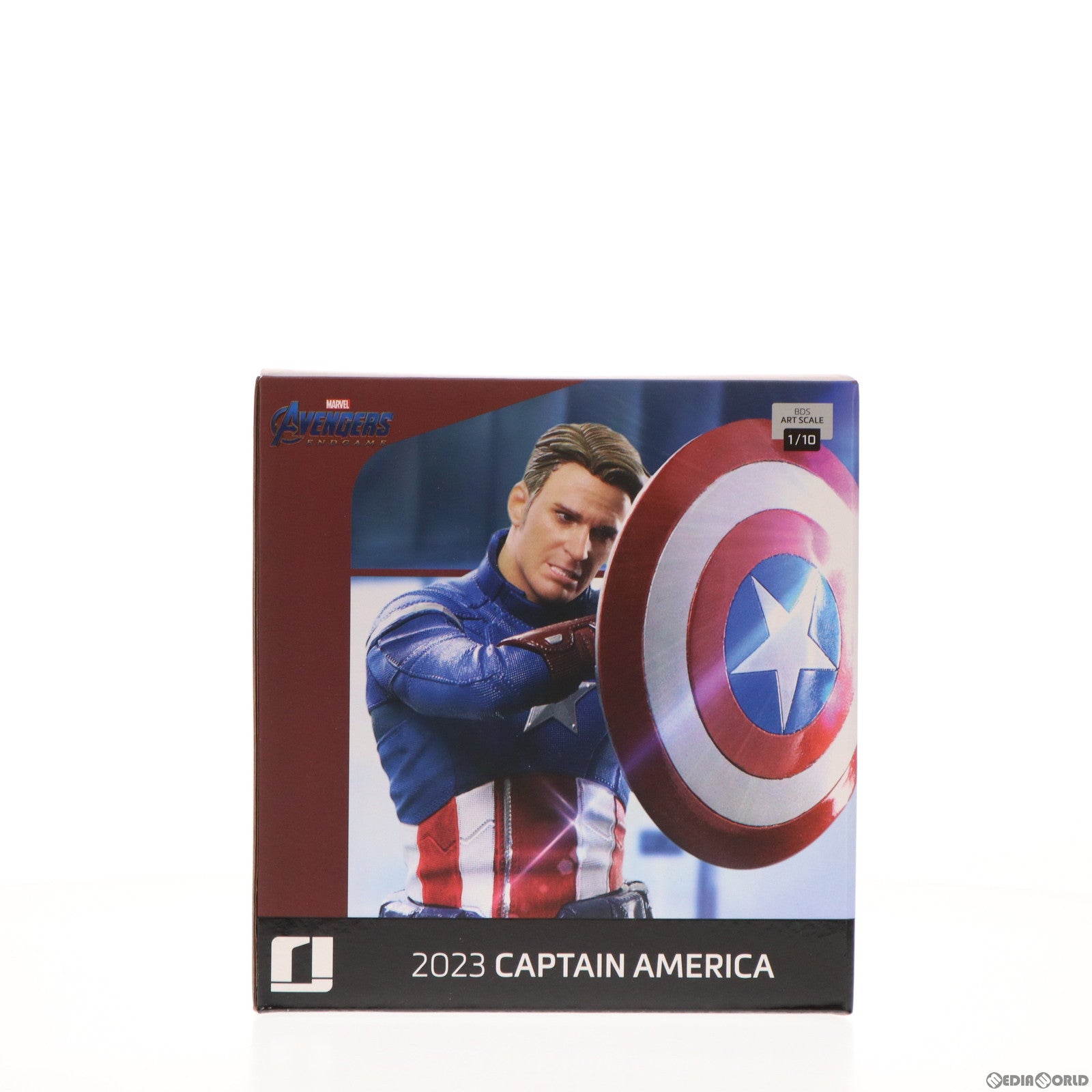 【中古即納】[FIG] バトルジオラマシリーズ(BDS) キャプテン・アメリカ 2023 アベンジャーズ/エンドゲーム 1/10 アートスケール スタチュー 完成品 フィギュア(海外流通版) IRON STUDIOS(アイアンスタジオ)(20201231)