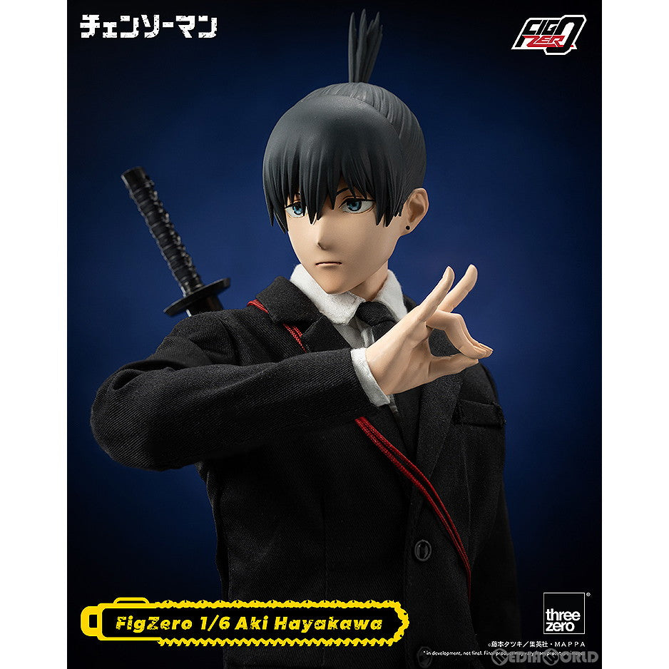 【新品即納】[FIG] フィグゼロ 早川アキ(はやかわあき) チェンソーマン 1/6 完成品 可動フィギュア threezero(スリーゼロ)/グッドスマイルカンパニー(20250219)