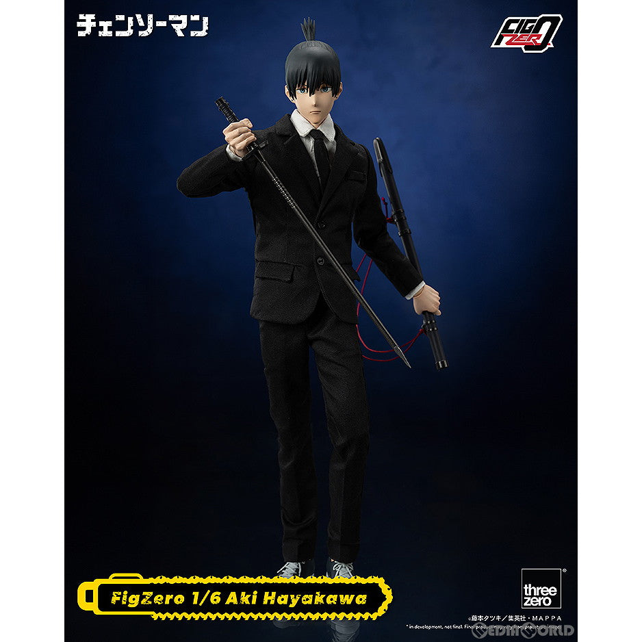 【新品即納】[FIG] フィグゼロ 早川アキ(はやかわあき) チェンソーマン 1/6 完成品 可動フィギュア threezero(スリーゼロ)/グッドスマイルカンパニー(20250219)