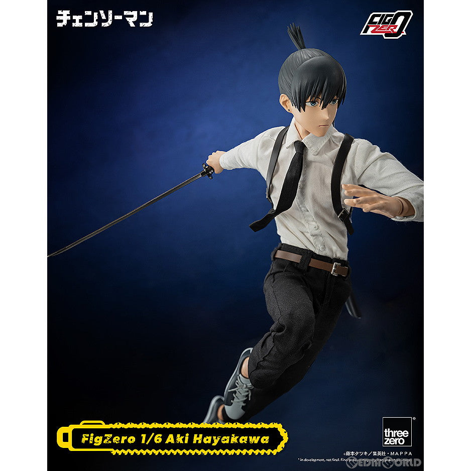 【新品即納】[FIG] フィグゼロ 早川アキ(はやかわあき) チェンソーマン 1/6 完成品 可動フィギュア threezero(スリーゼロ)/グッドスマイルカンパニー(20250219)