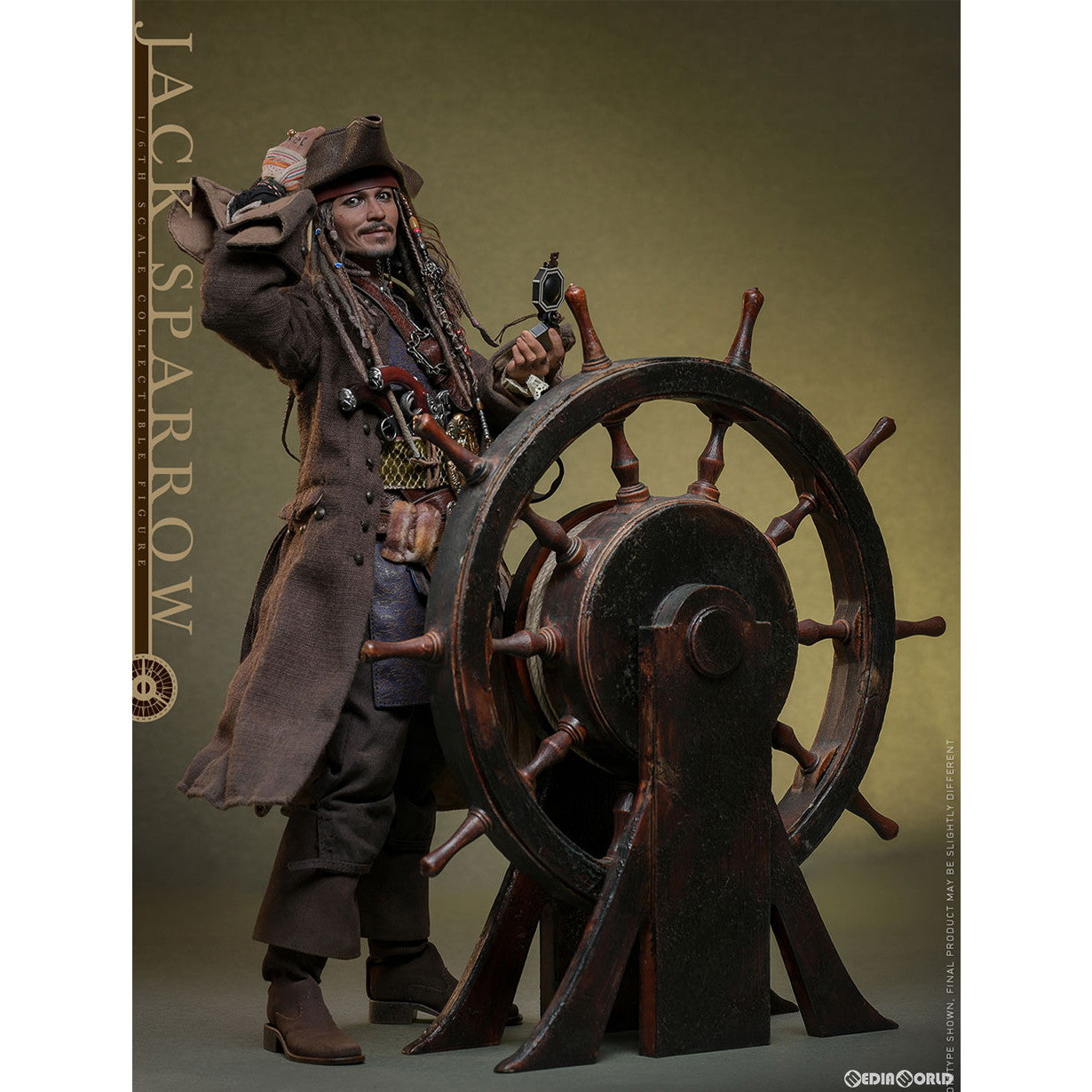 【新品即納】[FIG] ムービー・マスターピース DX ジャック・スパロウ(2.0版) パイレーツ・オブ・カリビアン/最後の海賊 1/6 完成品 可動フィギュア(DX#37) ホットトイズ(20250331)