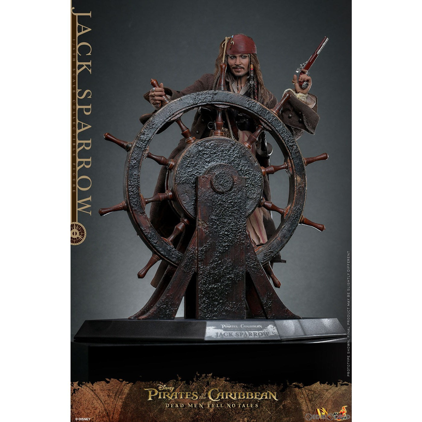【新品即納】[FIG] ムービー・マスターピース DX ジャック・スパロウ(2.0版) パイレーツ・オブ・カリビアン/最後の海賊 1/6 完成品 可動フィギュア(DX#37) ホットトイズ(20250331)