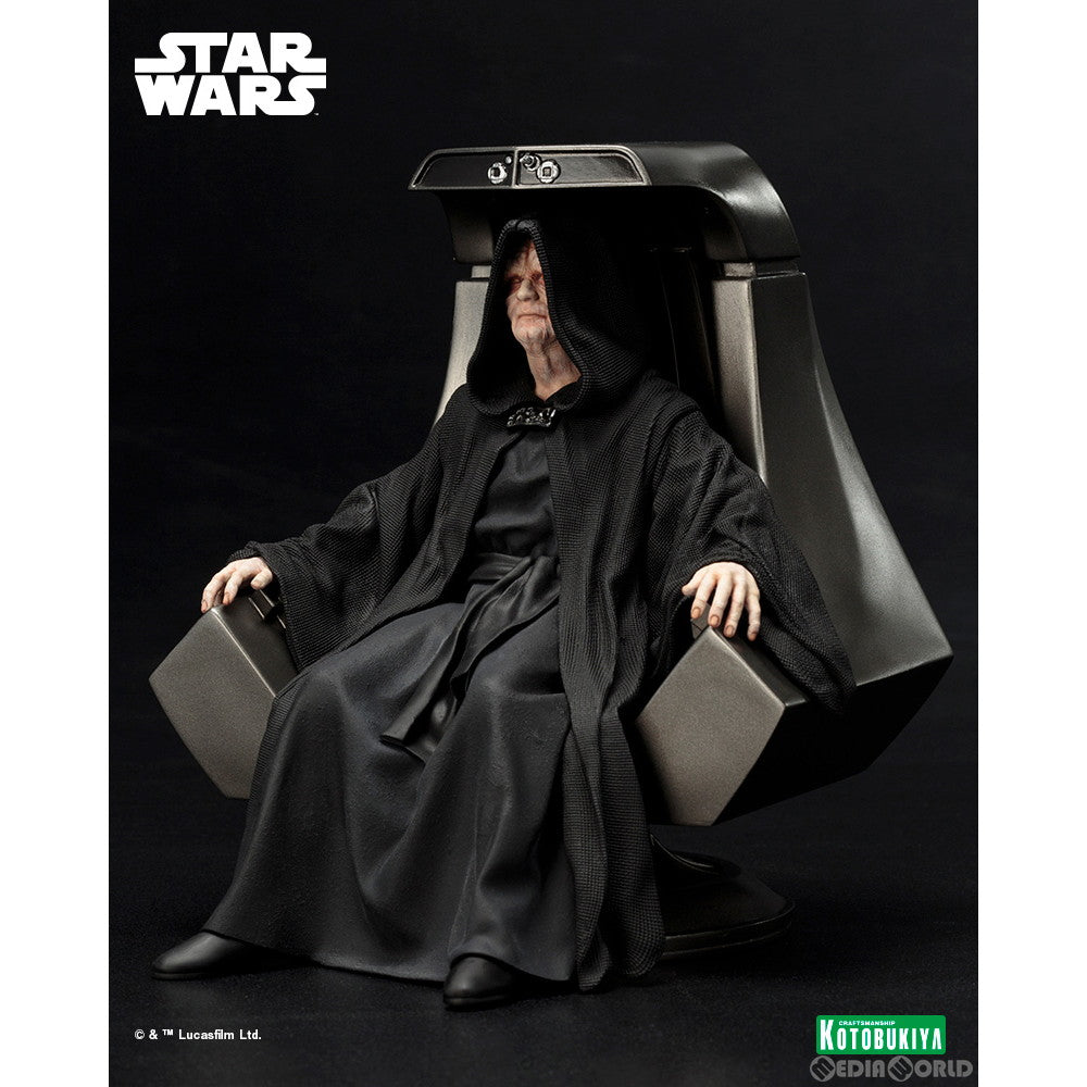 【新品即納】[FIG](再販)ARTFX+ パルパティーン皇帝 STAR WARS(スター・ウォーズ) 1/10 簡易組立キット フィギュア(SW210) コトブキヤ(20240920)