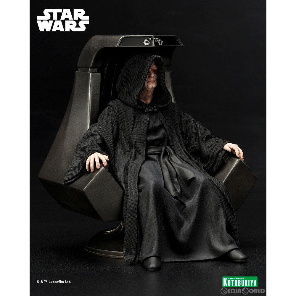 【新品即納】[FIG](再販)ARTFX+ パルパティーン皇帝 STAR WARS(スター・ウォーズ) 1/10 簡易組立キット フィギュア(SW210) コトブキヤ(20240920)