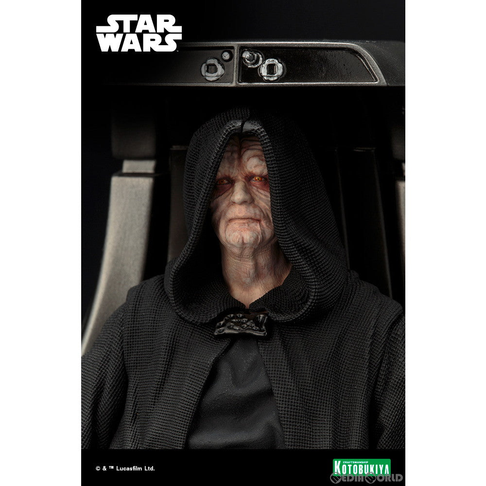 【新品即納】[FIG](再販)ARTFX+ パルパティーン皇帝 STAR WARS(スター・ウォーズ) 1/10 簡易組立キット フィギュア(SW210) コトブキヤ(20240920)