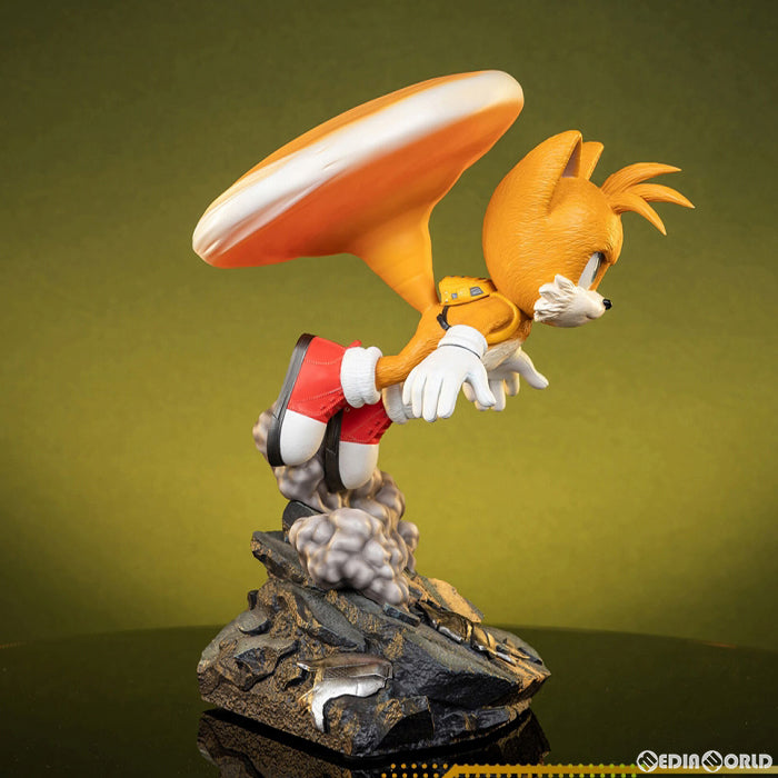 【新品即納】[FIG] テイルス スタンドオフ スタチュー ソニック・ザ・ムービー ソニック vs ナックルズ 完成品 フィギュア First 4 Figures(ファースト4フィギュア)(20250131)