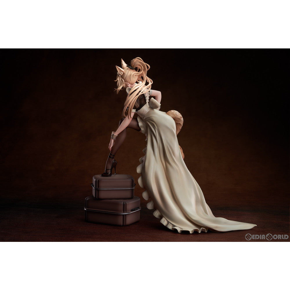 【新品即納】[FIG] 戦闘メイド 異種族 ベンガルヤマネコ マリア 豪華版(色紙&タペストリー付属) 1/7 完成品 フィギュア MAGI ARTS(マギアーツ)(20250531)