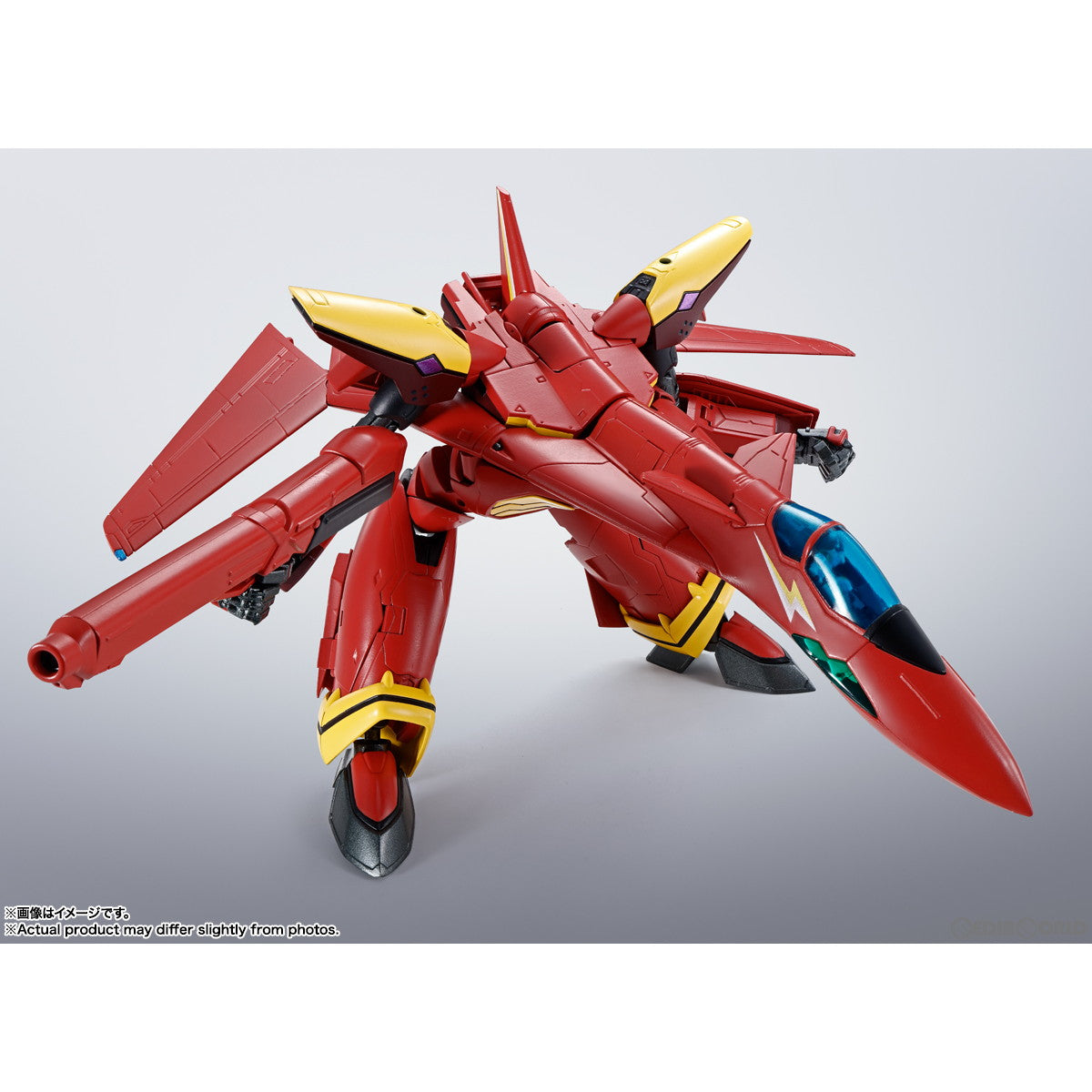 新品即納】[FIG]HI-METAL R VF-19改 ファイヤーバルキリー マクロス7 完成品 可動フィギュア バンダイスピリッツ