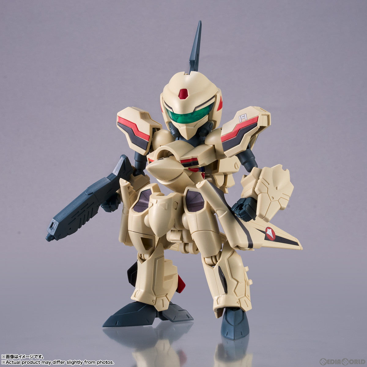 【中古即納】[FIG] TINY SESSION(タイニーセッション) YF-19(イサム・ダイソン機) with ミュン・ファン・ローン マクロスプラス 完成品 可動フィギュア バンダイスピリッツ(20240809)