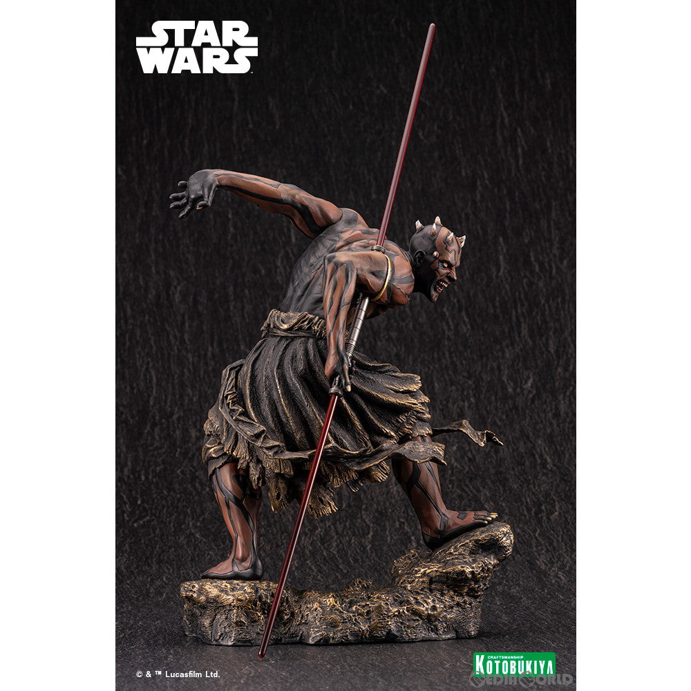 【予約安心出荷】[FIG]ARTFX ダース・モール ナイトブラザー STAR WARS(スター・ウォーズ) エピソード1/ファントム・メナス 1/7 簡易組立キット フィギュア(SW211) コトブキヤ(2024年10月)